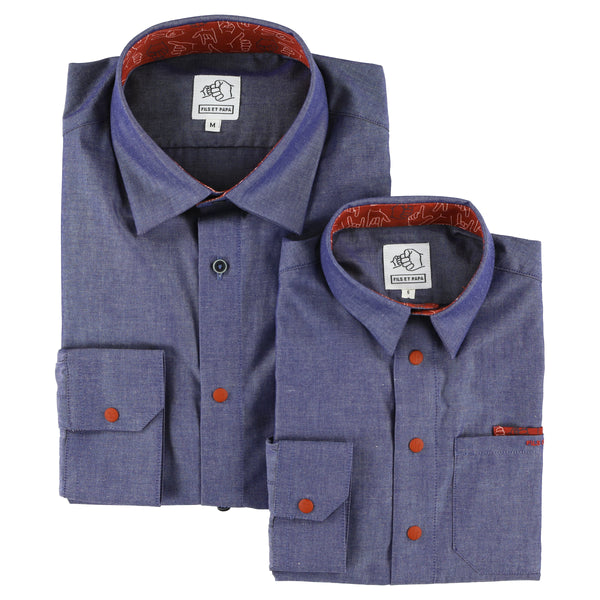 Hemd Denim Dudes - Junior