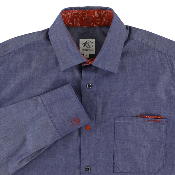 Hemd Denim Dudes - Senior