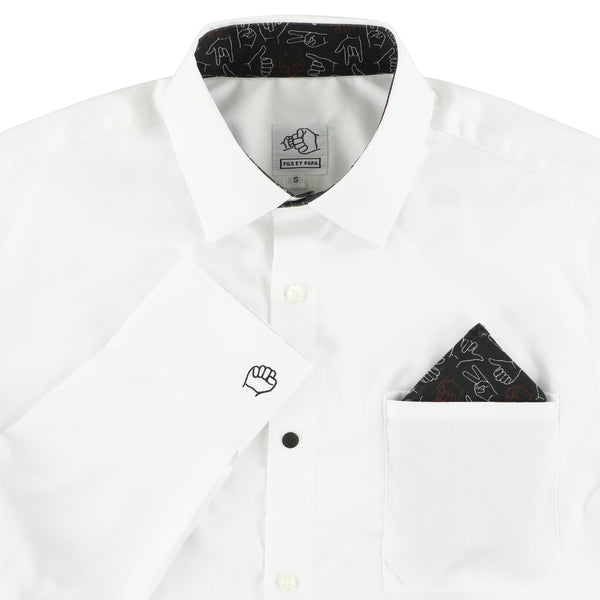 Hemd White Knights - Senior