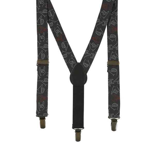 Bretels Dusty Black – Junior