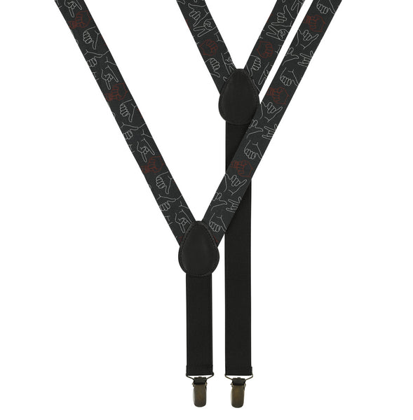 Bretels Dusty Black – Junior