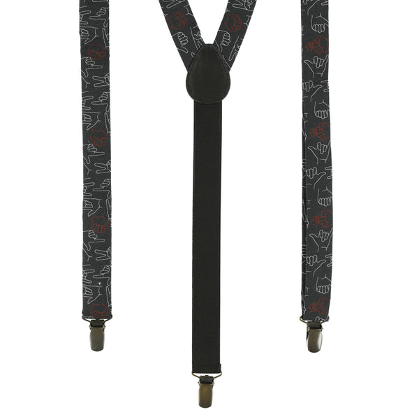 Bretels Dusty Black – Senior